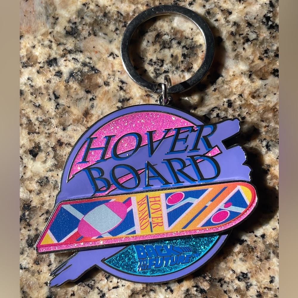 Universal Studios exclusive: Back to the future hover board keychain